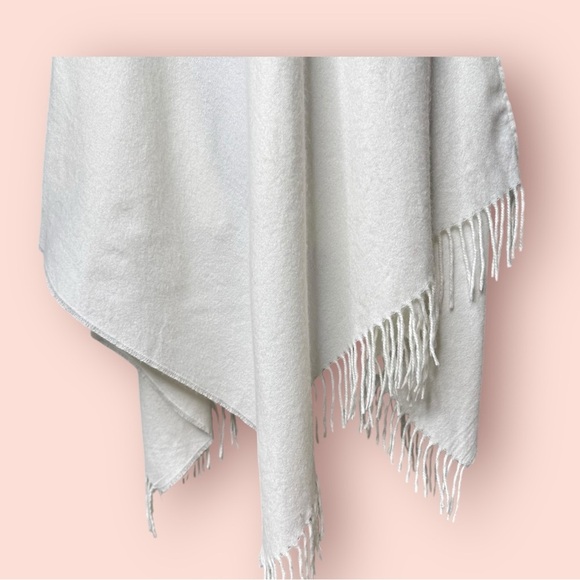 MIXIT Off White Soft Knit Wrap sz ONESIZE - Picture 14 of 14